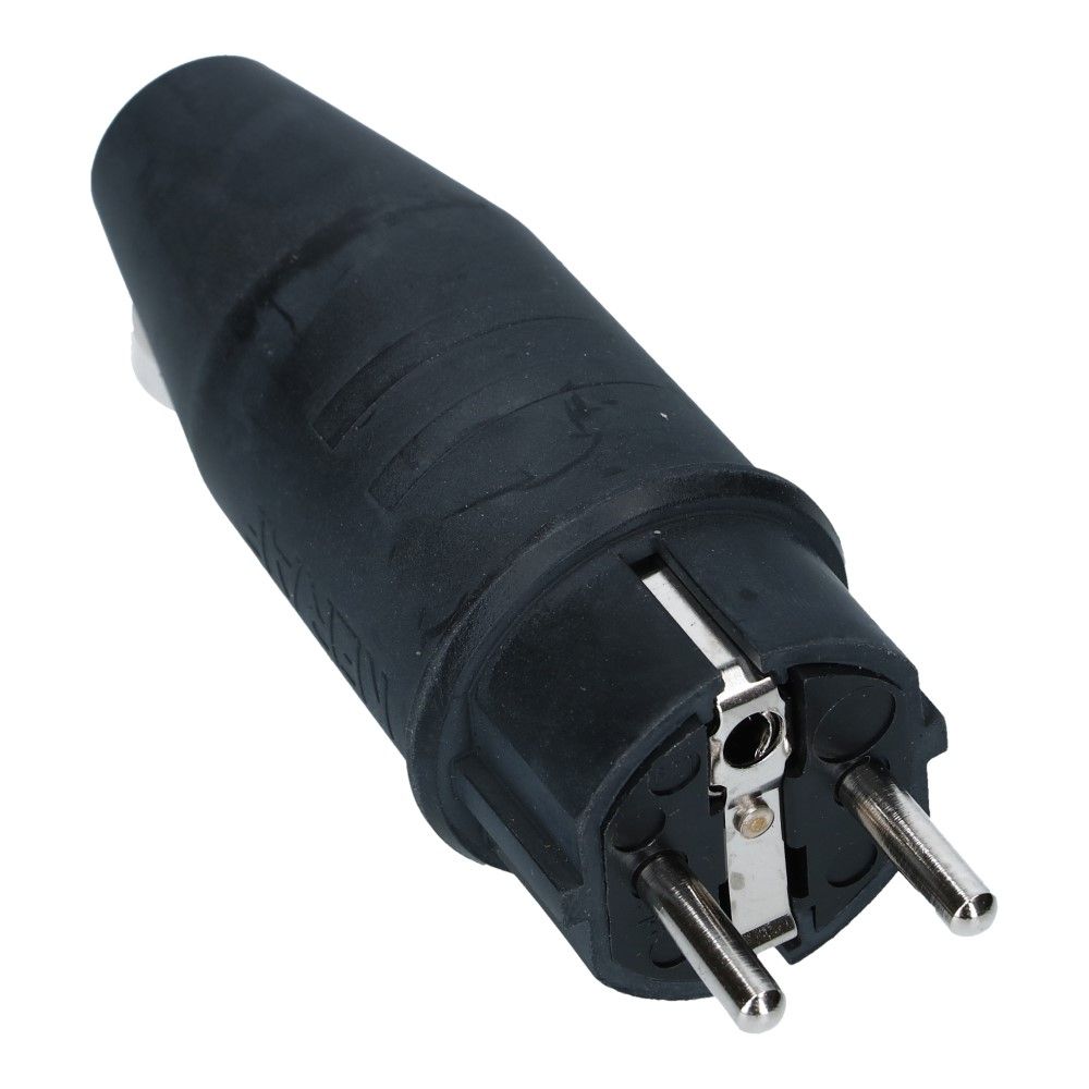 Rubber stekker gecombineerde randaarde 16A 250VAC