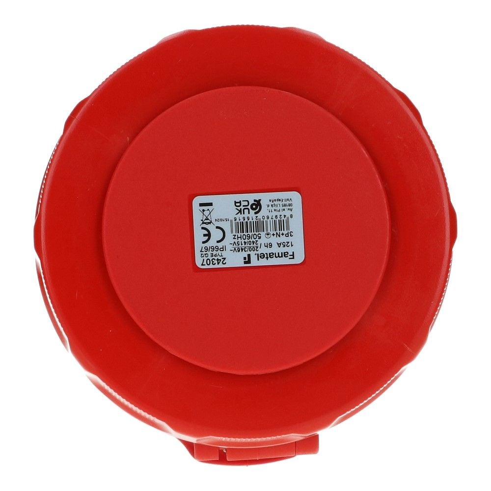 CEE female 5 polig 6H 125A IP67 stekker380-415VAC