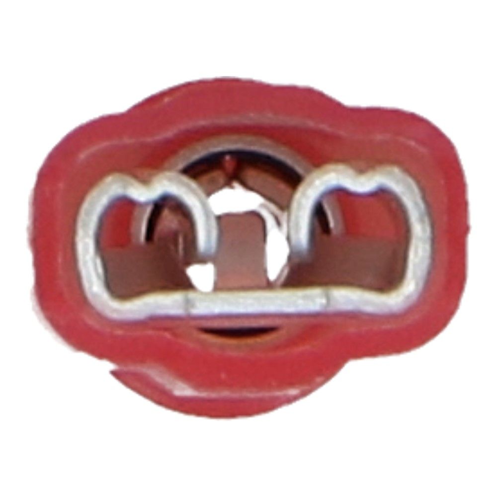 Kabelschoen contra ISO B-4.8mm D-0.5mm Rood - 100 stuks