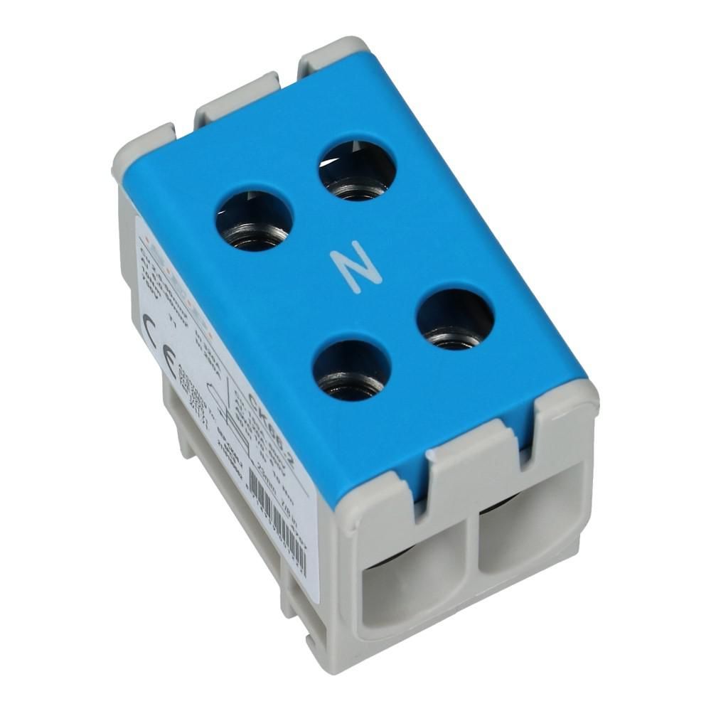 Aftakklem CK66 blauw 2.5mm² t/m 50mm² tweevoudig