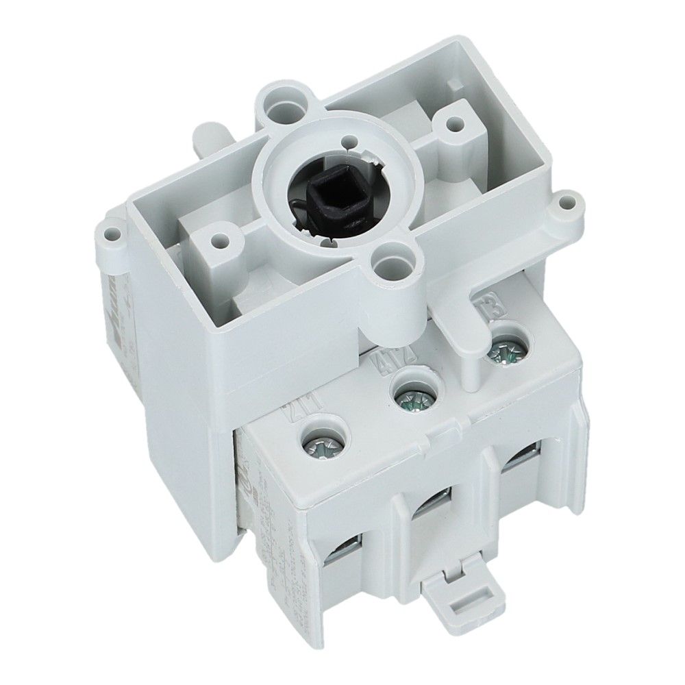 Inbouw kit voor KU basis element 3 polig zwart IP66
