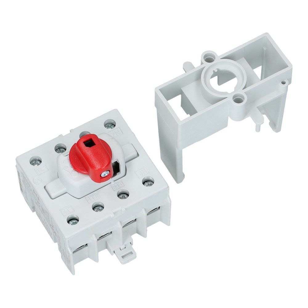 Inbouw kit voor KU basis element 4 polig zwart IP66