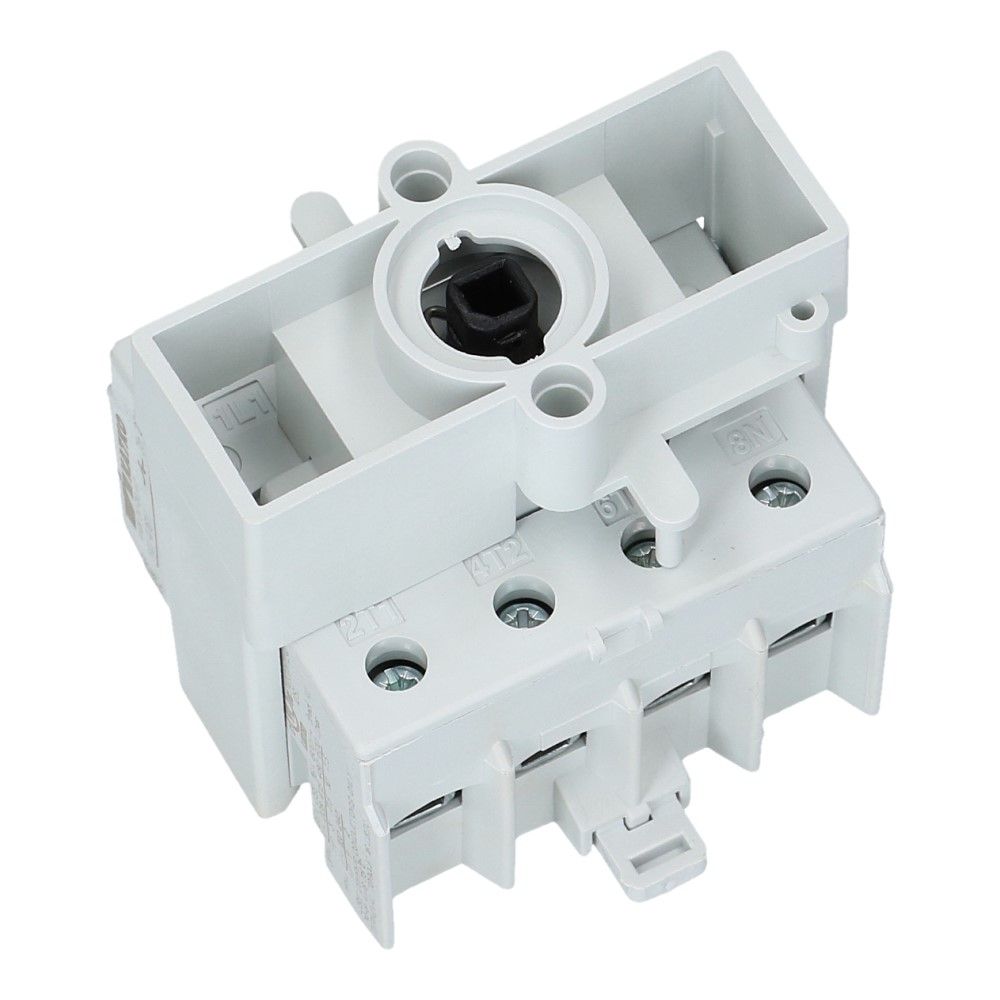 Inbouw kit voor KU basis element 4 polig zwart IP66