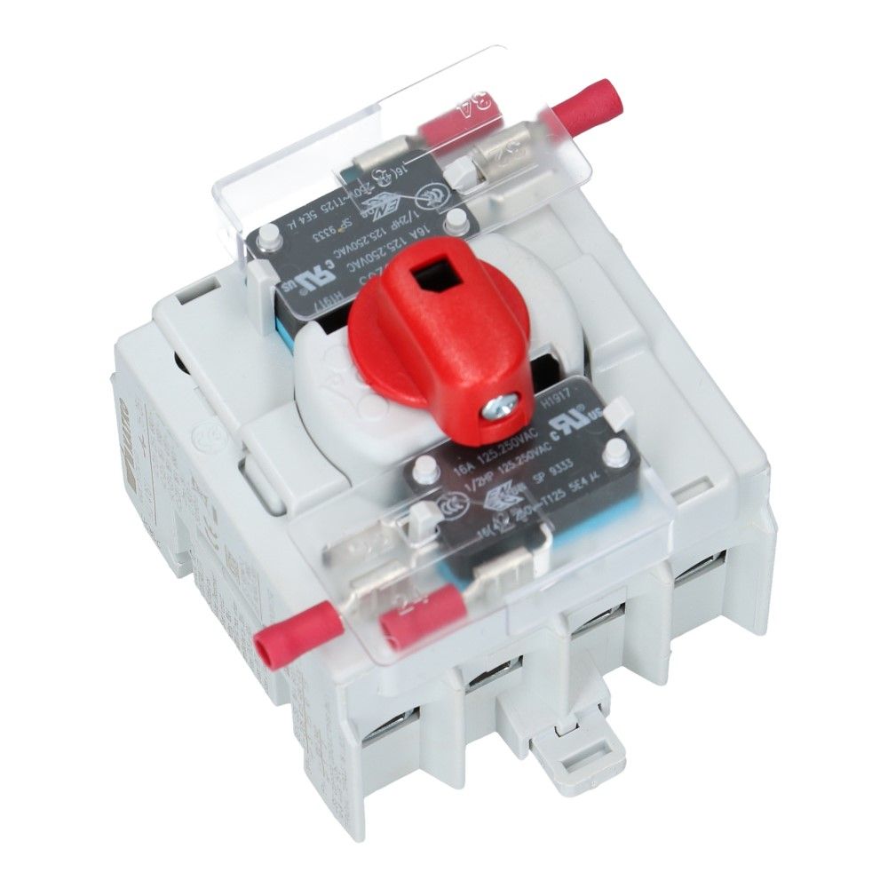 Hulpcontact voor KU basis element 2xwissel 10-80A