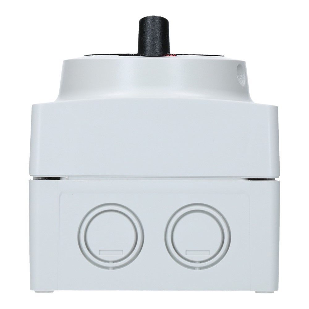 Werkschakelaar IP66 4 polig 40A 96x130x106mm zwart hendel PC AC22-25A