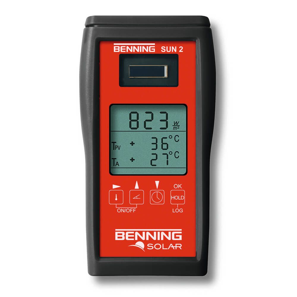 PV installatietester set PV 2 en karakteristiek curve meettoestel