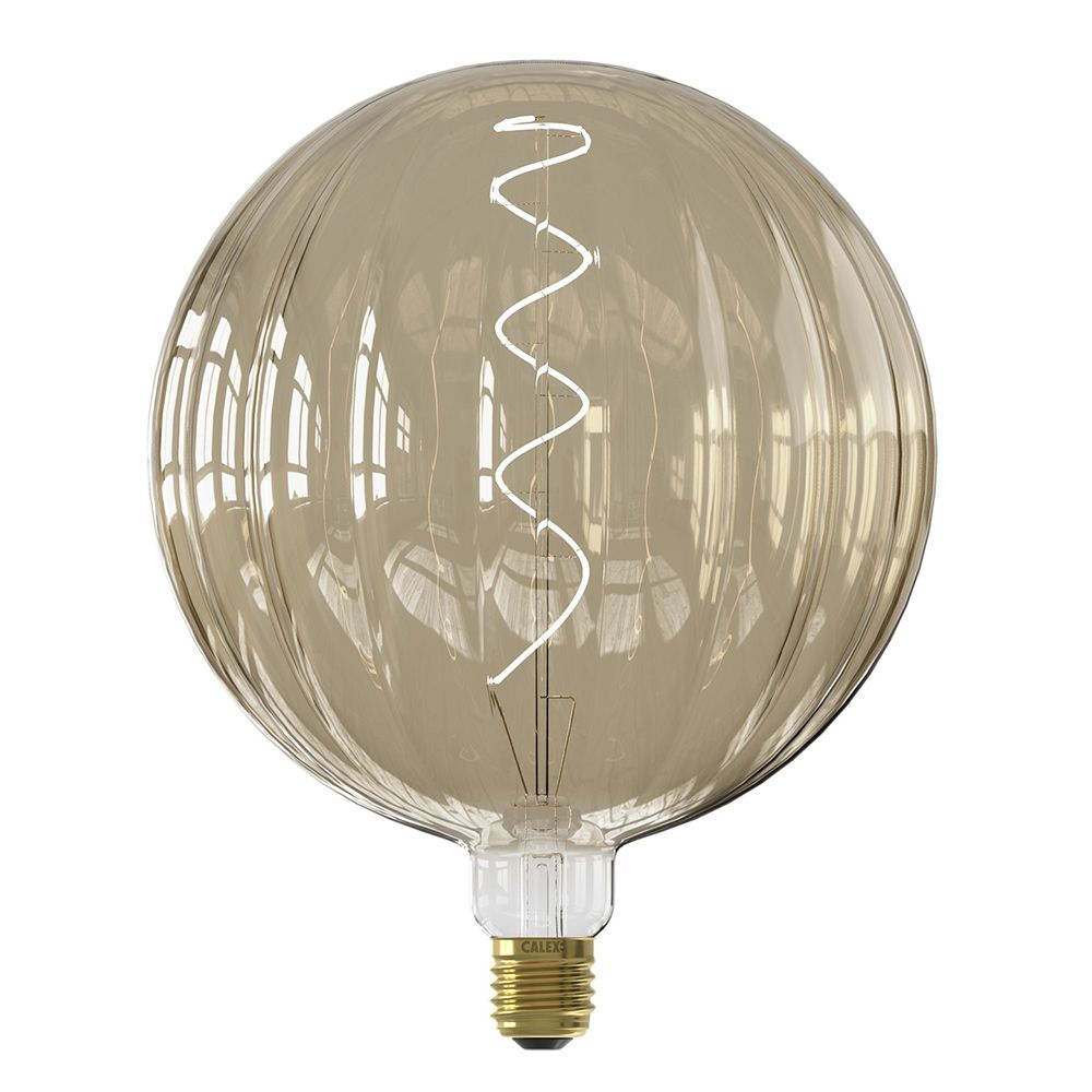 Calex Dijon Amber LED Pulse G200 E27 4W 240lm 2000K dimbaar