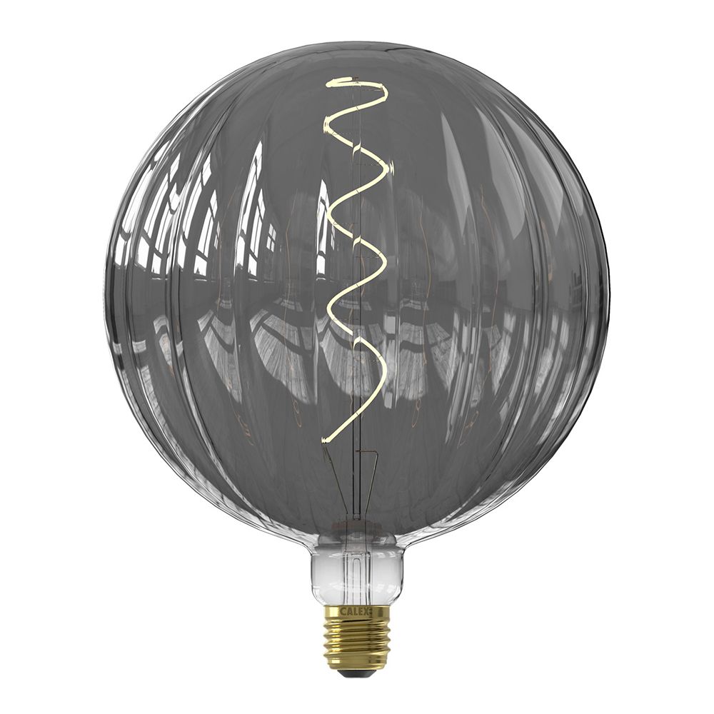 Calex Dijon Smokey LED Pulse G200 E27 4W 40lm 2200K dimbaar