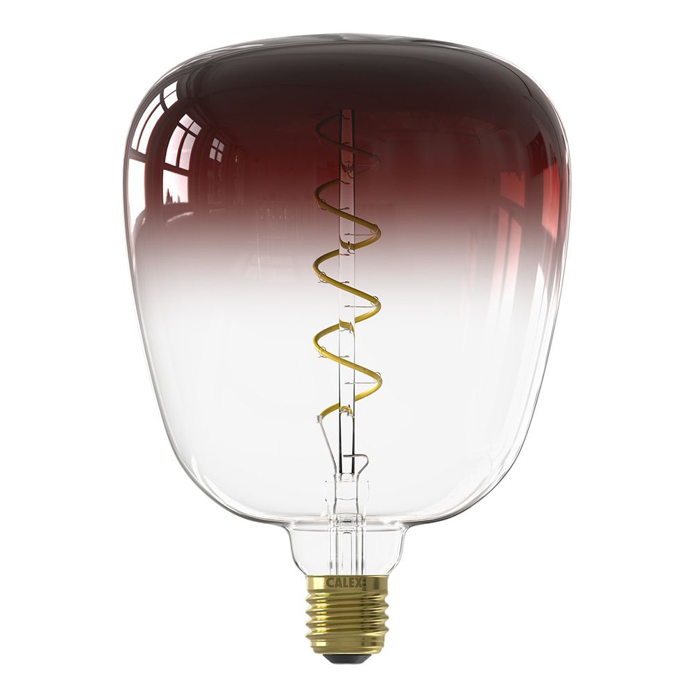 Calex Kiruna Marron Gradient LED Colors E27 5W 130lm 1800K dimbaar