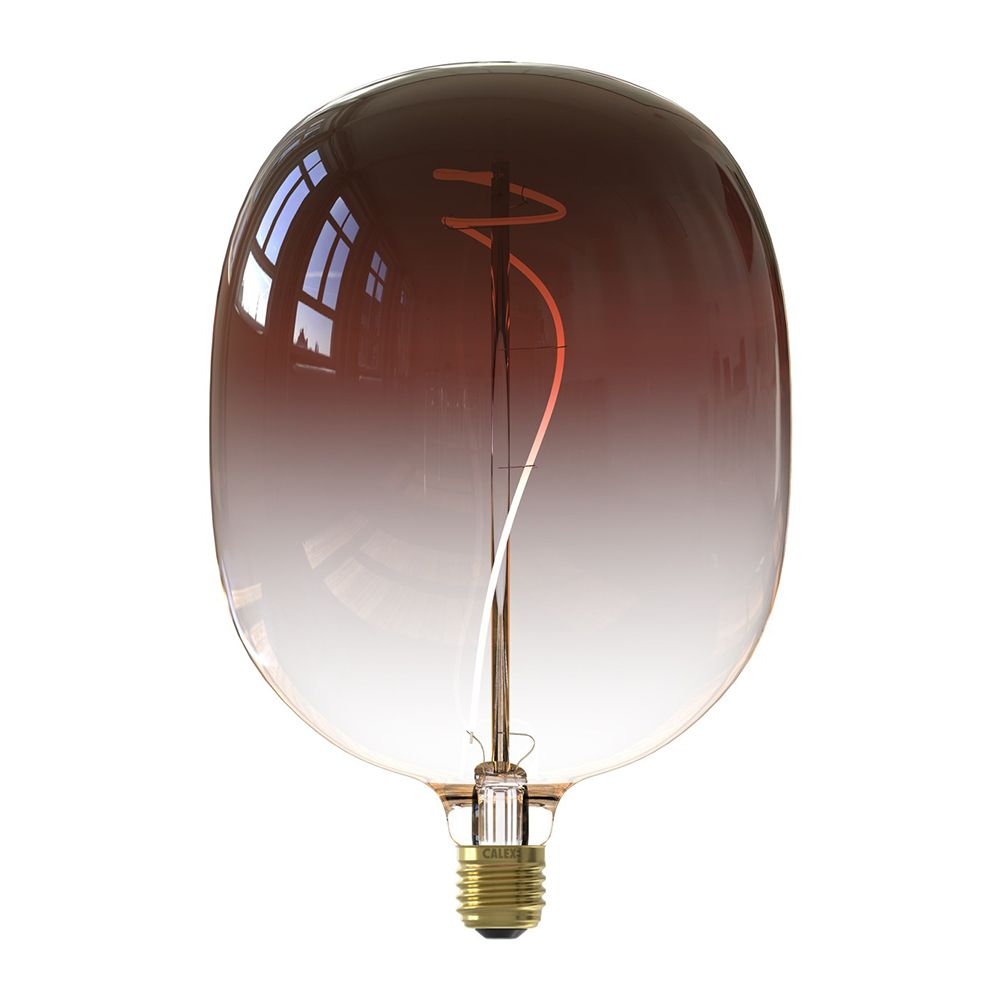 Calex Avesta Marron Gradient LED Colors E27 5W 130lm 1800K dimbaar
