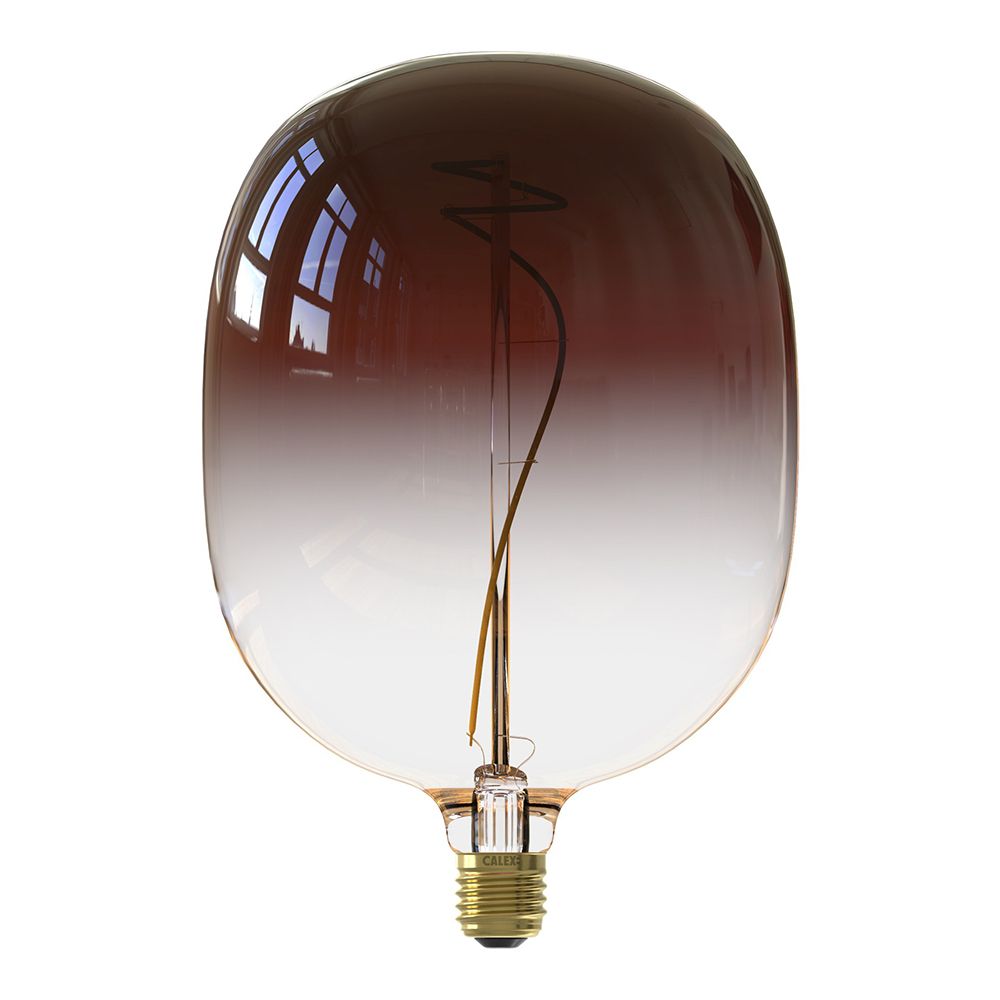 Calex Avesta Marron Gradient LED Colors E27 5W 130lm 1800K dimbaar