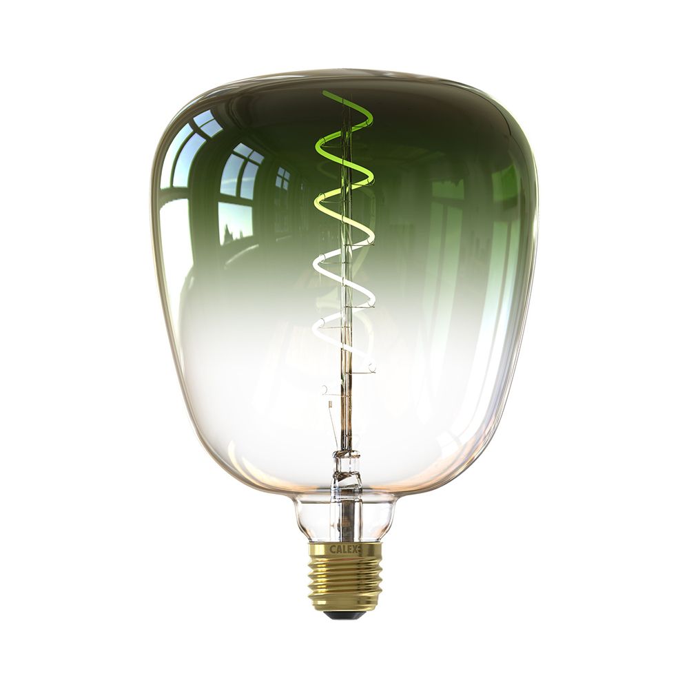 Calex Kiruna Vert Gradient LED Colors E27 5W 140lm 1800K dimbaar