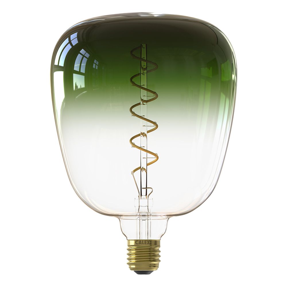 Calex Kiruna Vert Gradient LED Colors E27 5W 140lm 1800K dimbaar