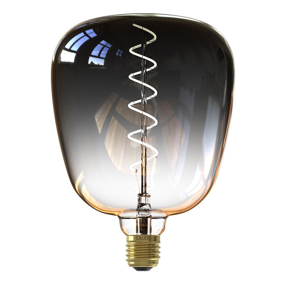 Calex Kiruna Gris Gradient LED Colors E27 5W 110lm 1800K dimbaar