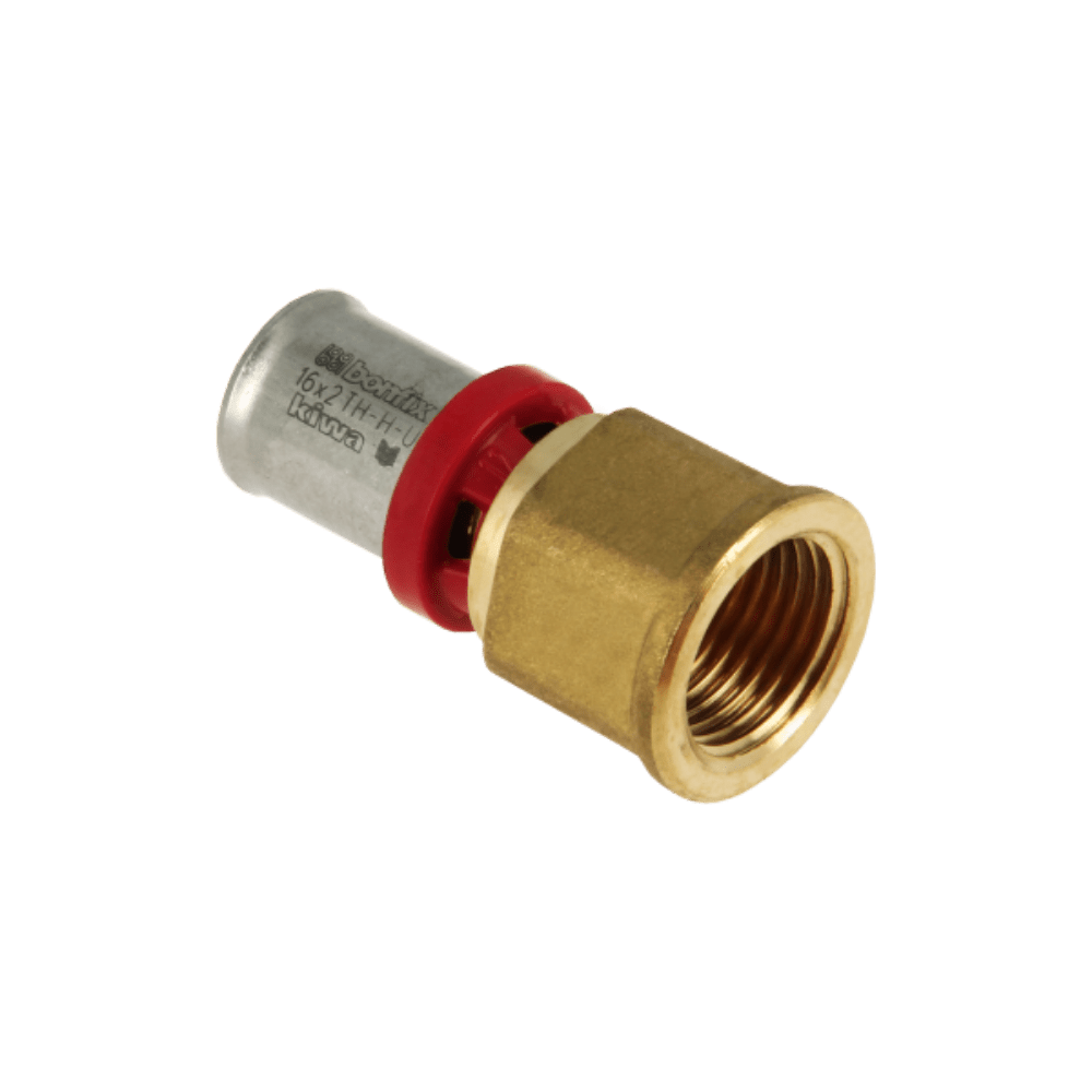 BONFIX Alu-pers schroefbus 3/4" bi.dr. x 16 mm