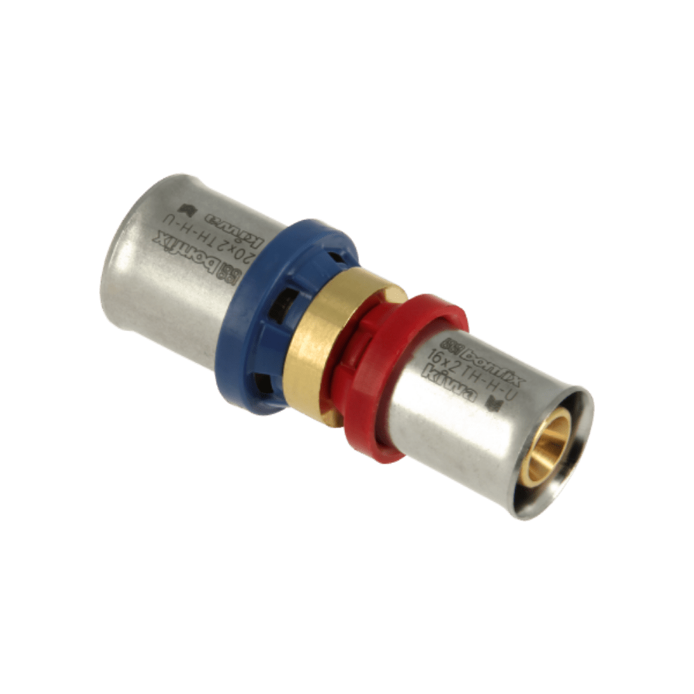 BONFIX Alu-pers rechte verloopkoppeling 20 x 16 mm