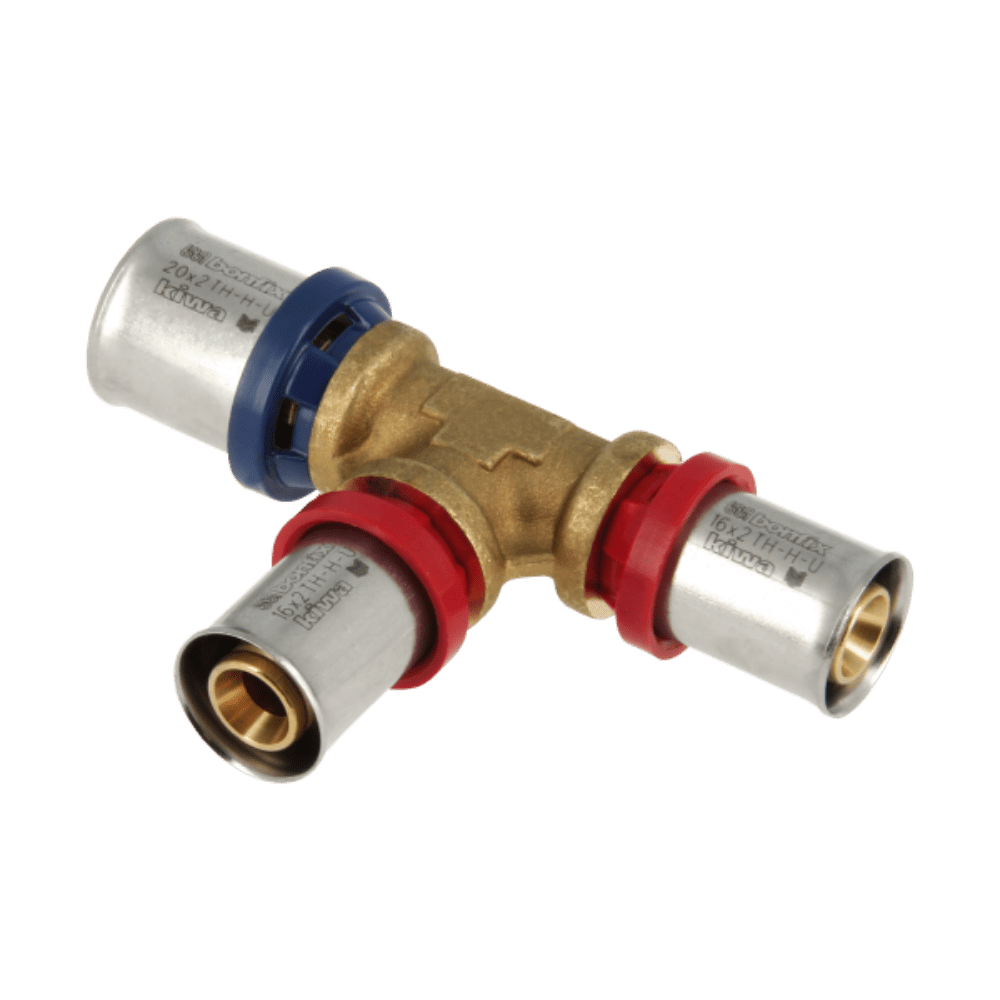 BONFIX Alu-pers verloop T-stuk 20 x 16 x 16 mm