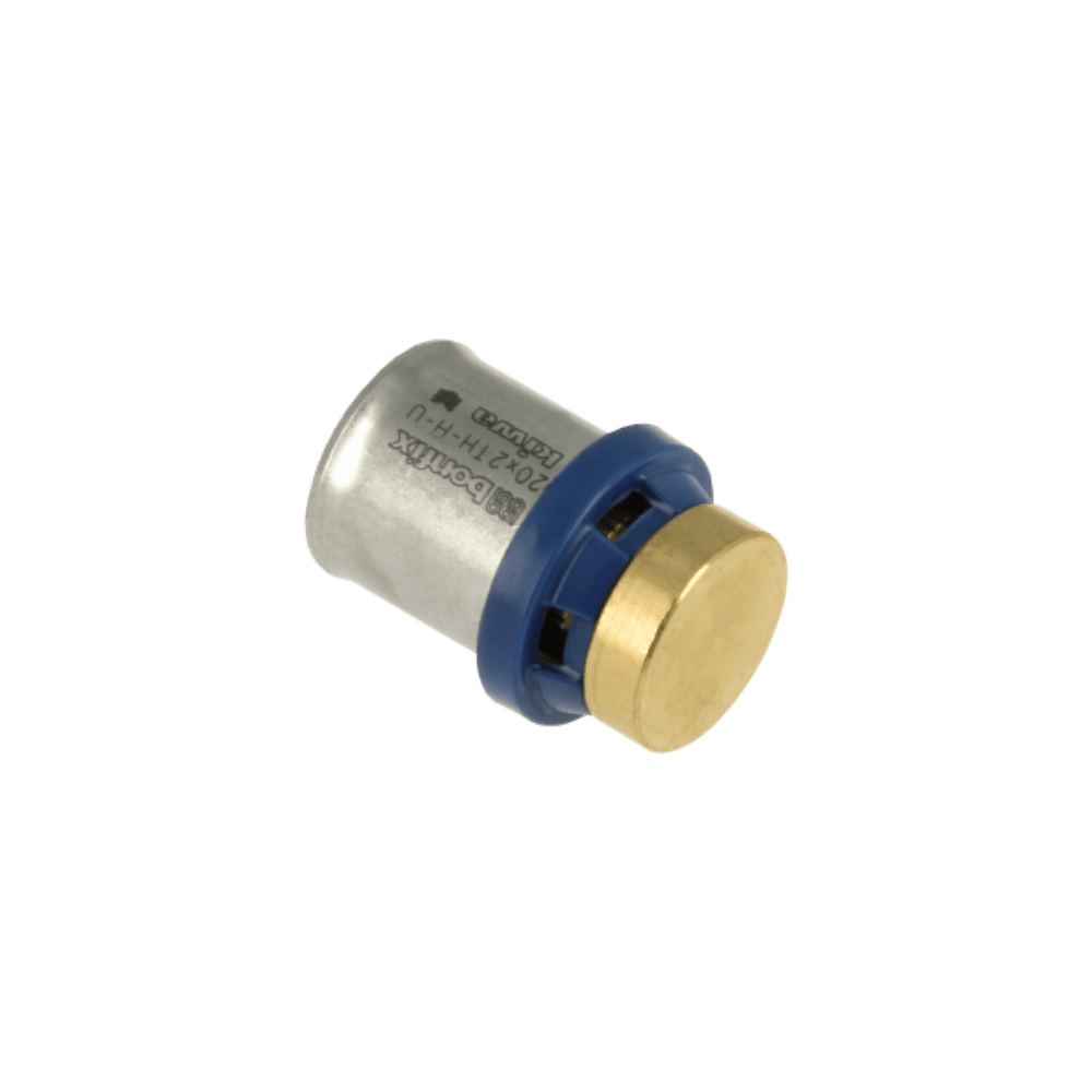 BONFIX Alu-pers eindkoppeling 20 mm