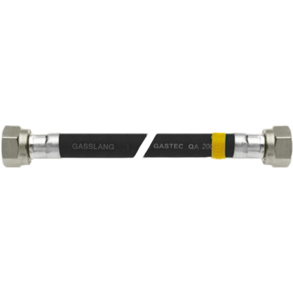 BONFIX Universele zwarte gasslangset  80 centimeter