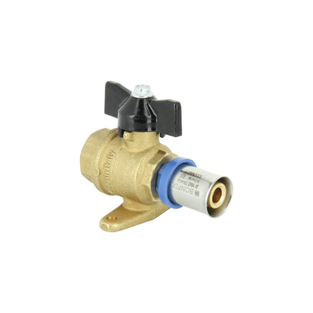 BONFIX Alu-pers kogelkraan 1/2" bi.dr. x 16 mm