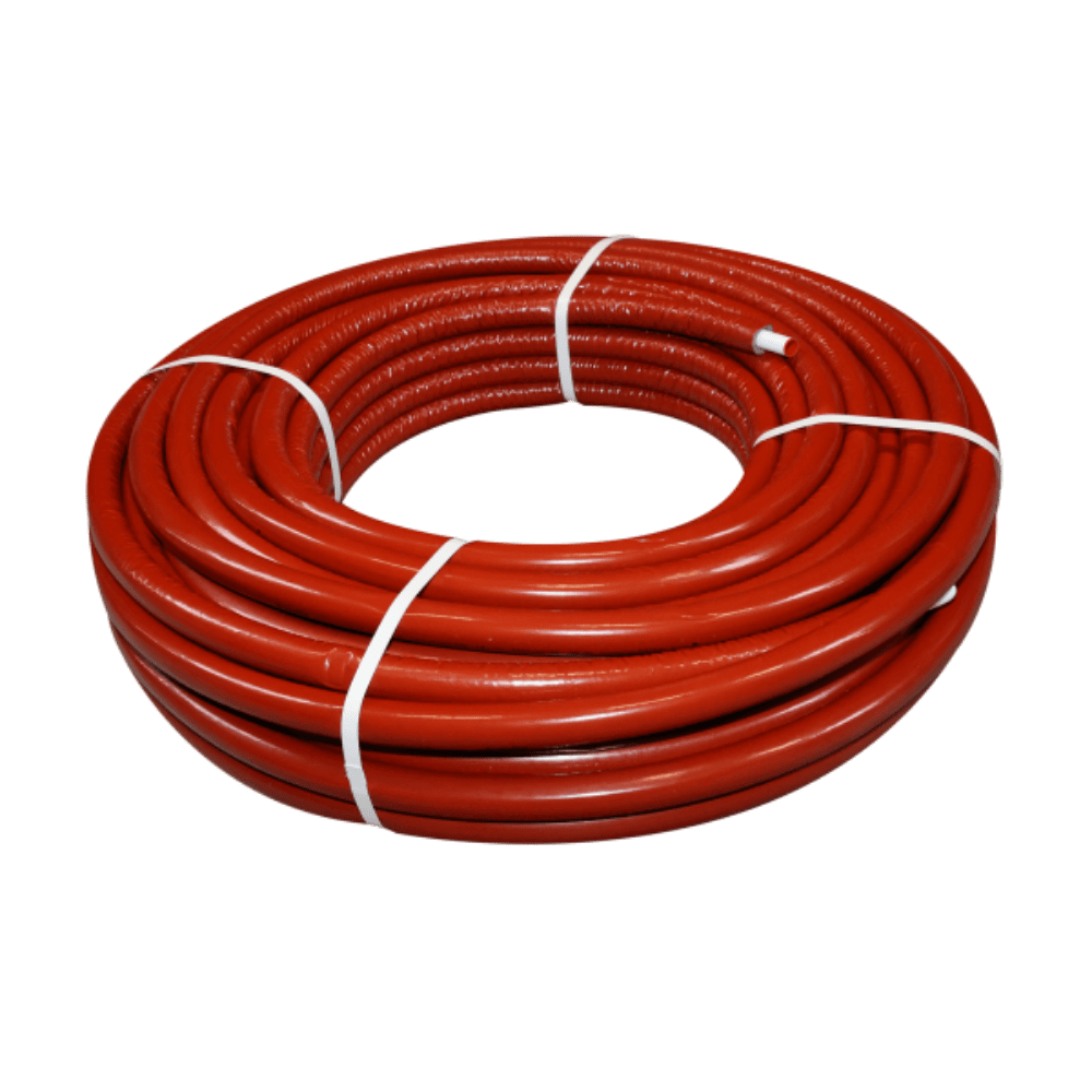 BONFIX Alu-pers systeembuis + 6 mm iso rood 20 x 2,0 rol 50 meter