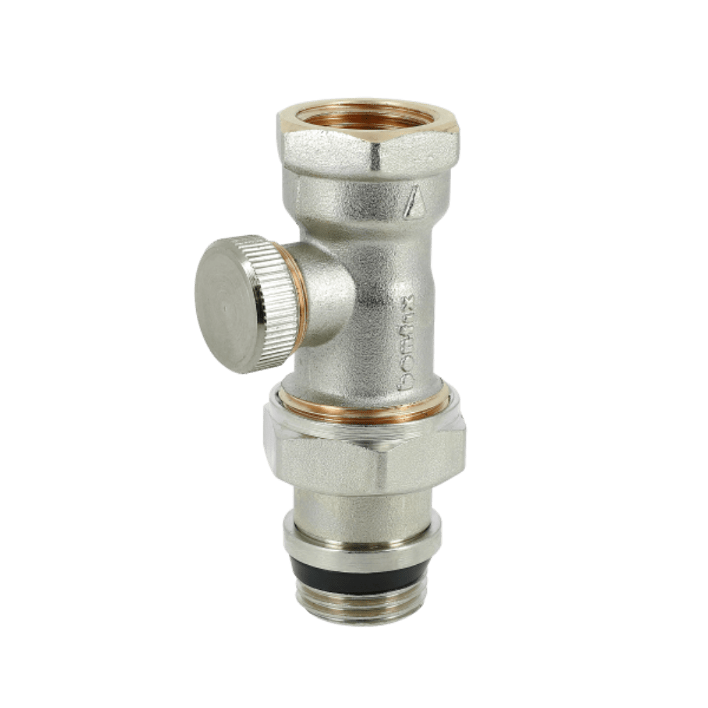 BONFIX Radiatorappendage voetventiel 1/2" recht