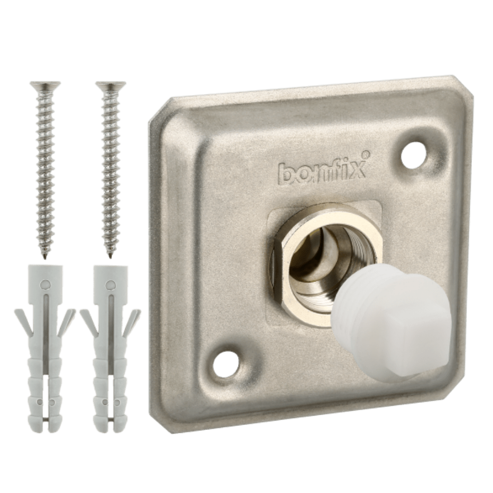 BONFIX Gevelplaat 1/2" bi.dr. x 15 mm knel