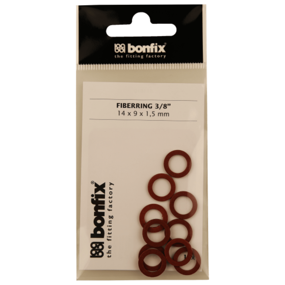 BONFIX Fiberring 3/8" (14 x 9 x 1,5 mm) 10 stuks