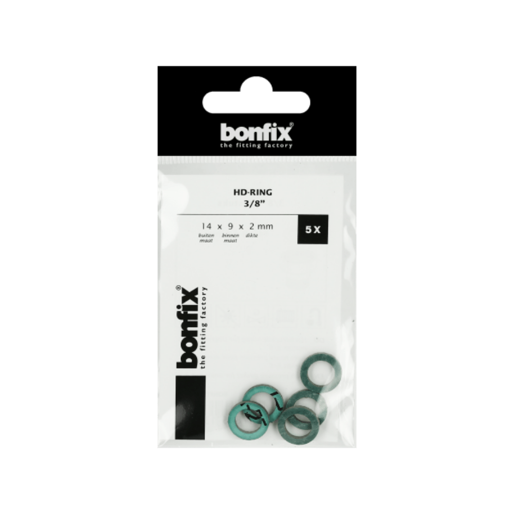 BONFIX HD-ring 3/8" (14 x 9 x 2mm) 5st