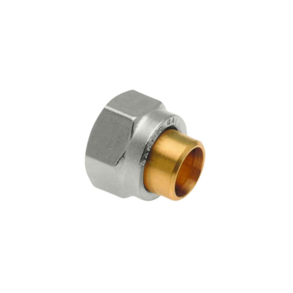 BONFIX Chroom 2-delige koppeling M24 x 15 mm