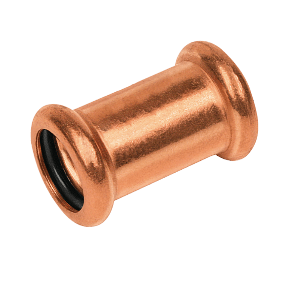 BONFIX M-press RK-water rechte koppeling 22 x 22 mm