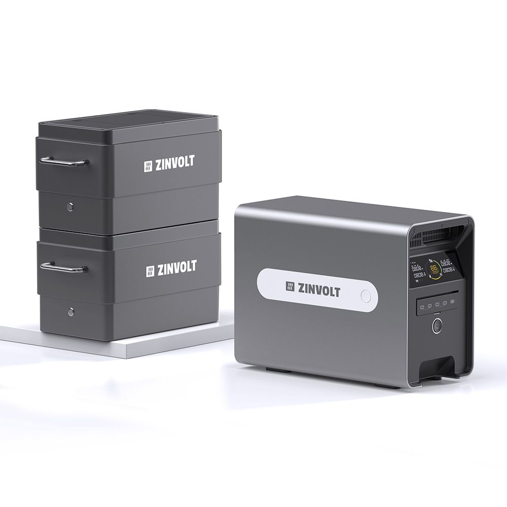 ZinVolt met P1 dongle + 2x ZinVolt Mate 3 kWh
