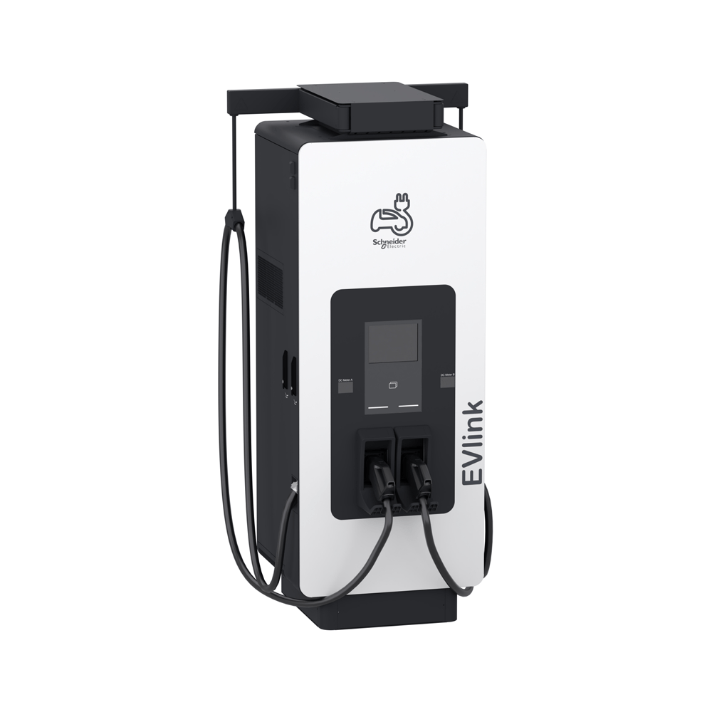 EVlink Pro DC Snellaadstation 3 fase 180 kW 2x laadkabel 3,6m