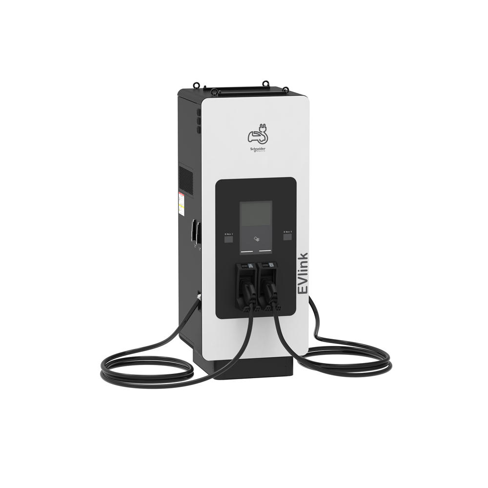 EVlink Pro DC Snellaadstation 3 fase 120 kW 2x laadkabel 7,5m