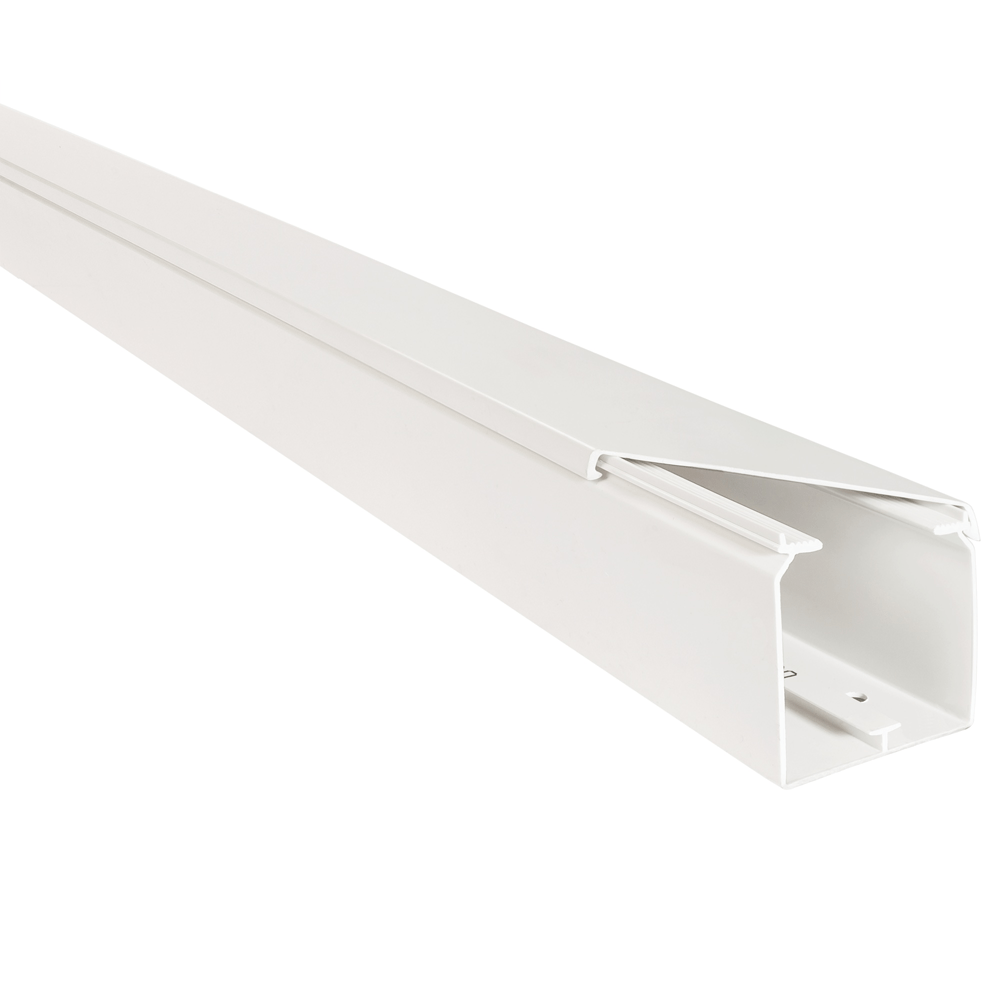 Kabelkanaal M5 40x40mm wit - à 2 meter