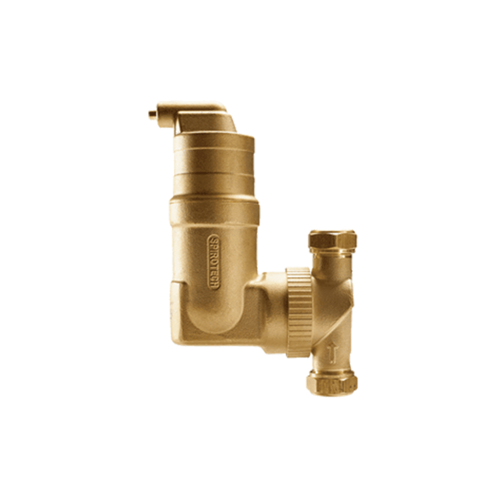 Spirotech SpiroVent RV2 luchtafscheider verticaal/horizontaal 22 mm