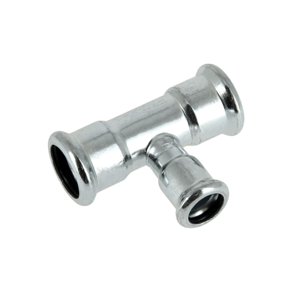 BONFIX M-press C-staal T-stuk 22 x 15 x 22 mm