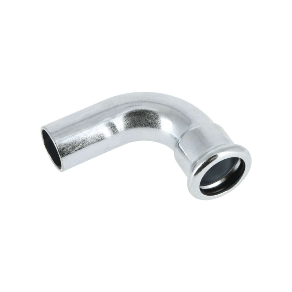 BONFIX M-press C-staal insteekbocht 90 graden 22 mm x 22 mm