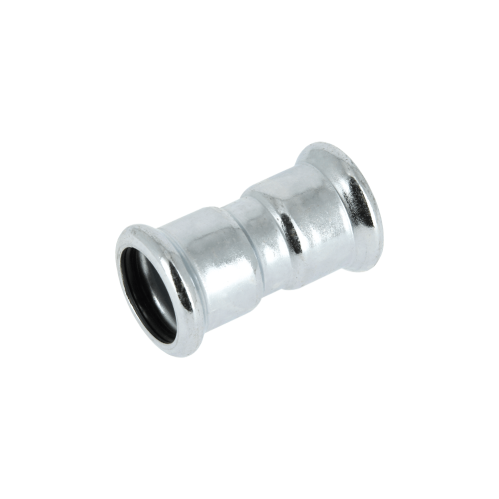 BONFIX M-press C-staal rechte koppeling 22 x 22 mm