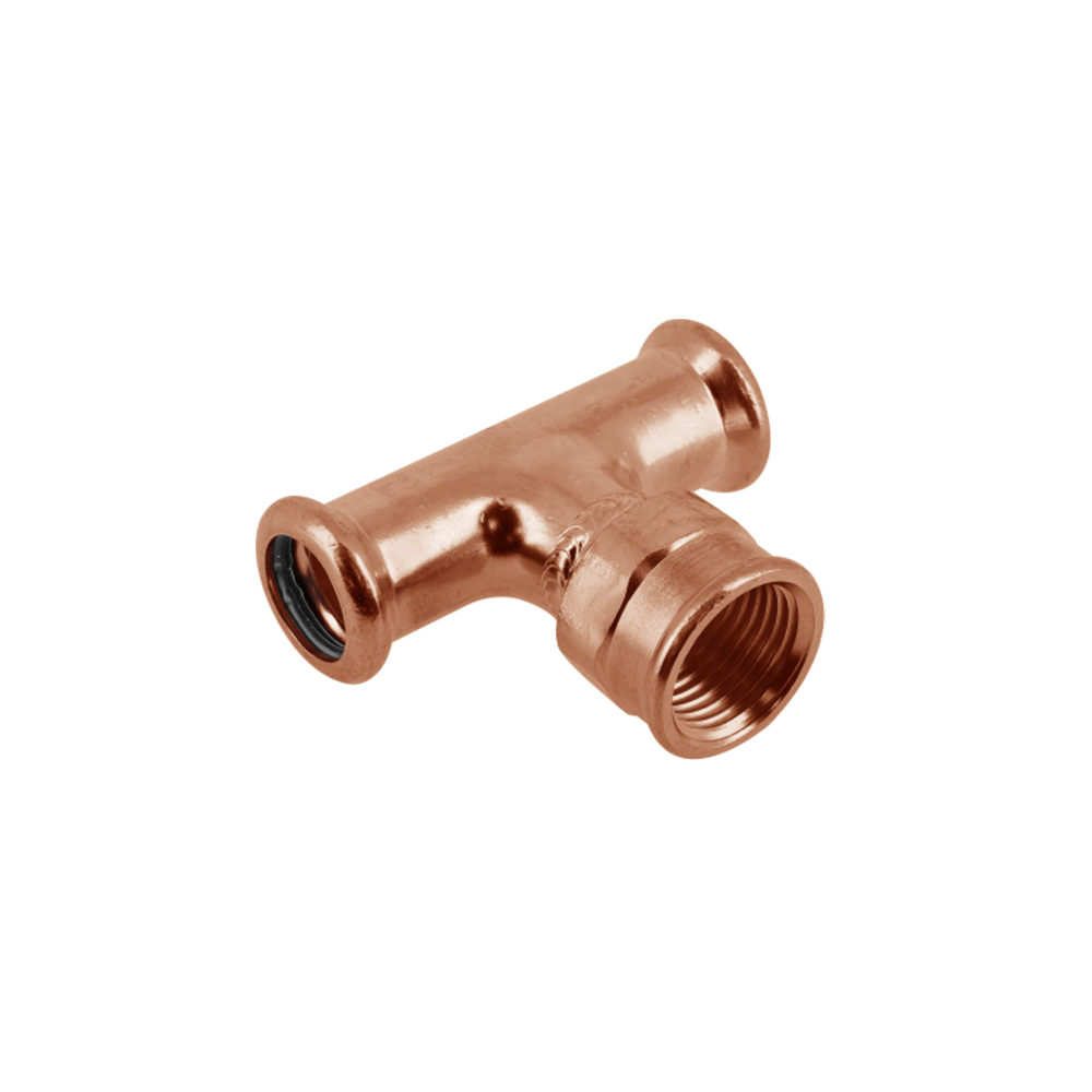 BONFIX M-press RK-water T-stuk 15 x 1/2'' bi.dr. x 15 mm