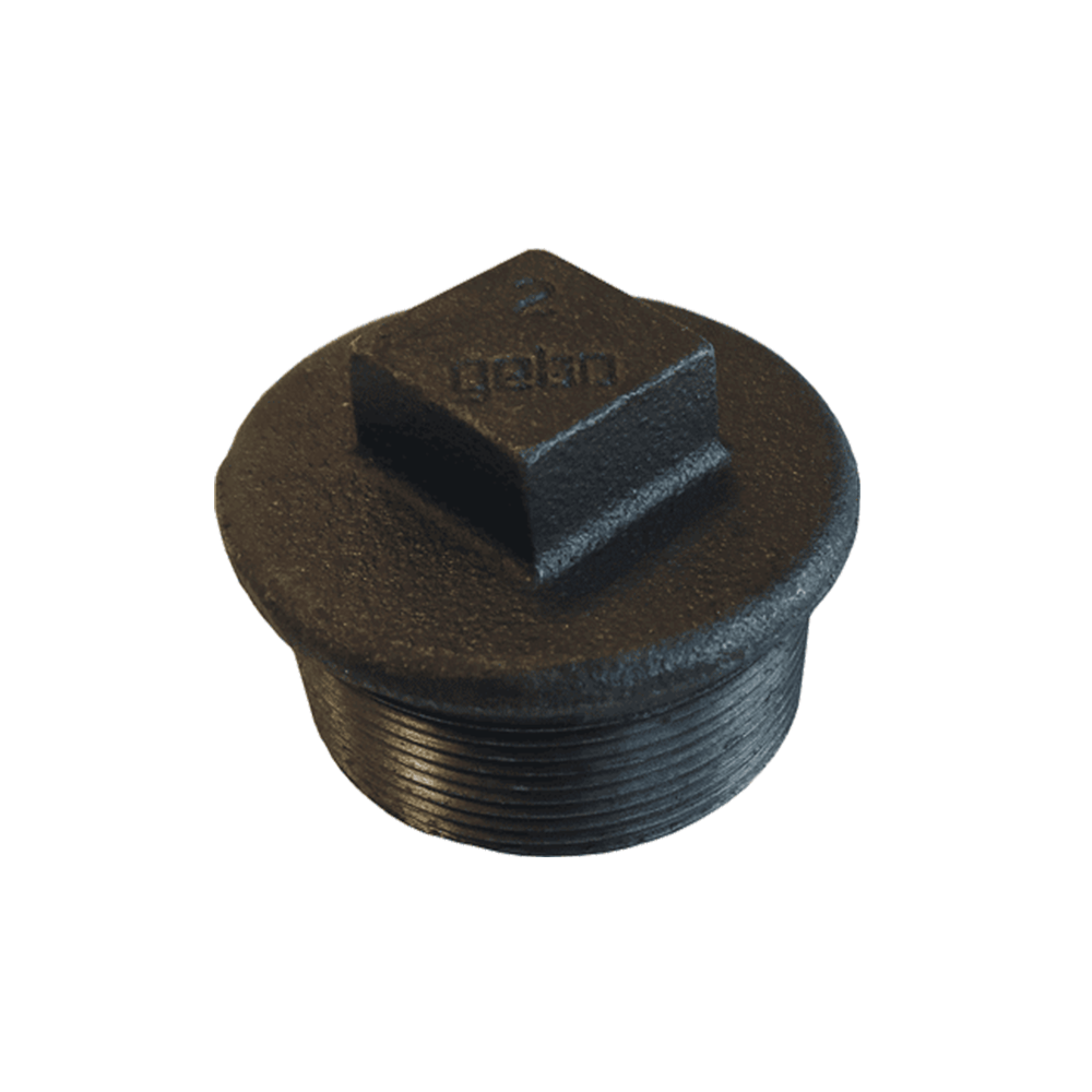 Gebo GY staal zwarte plug 1" 1x buitendraad