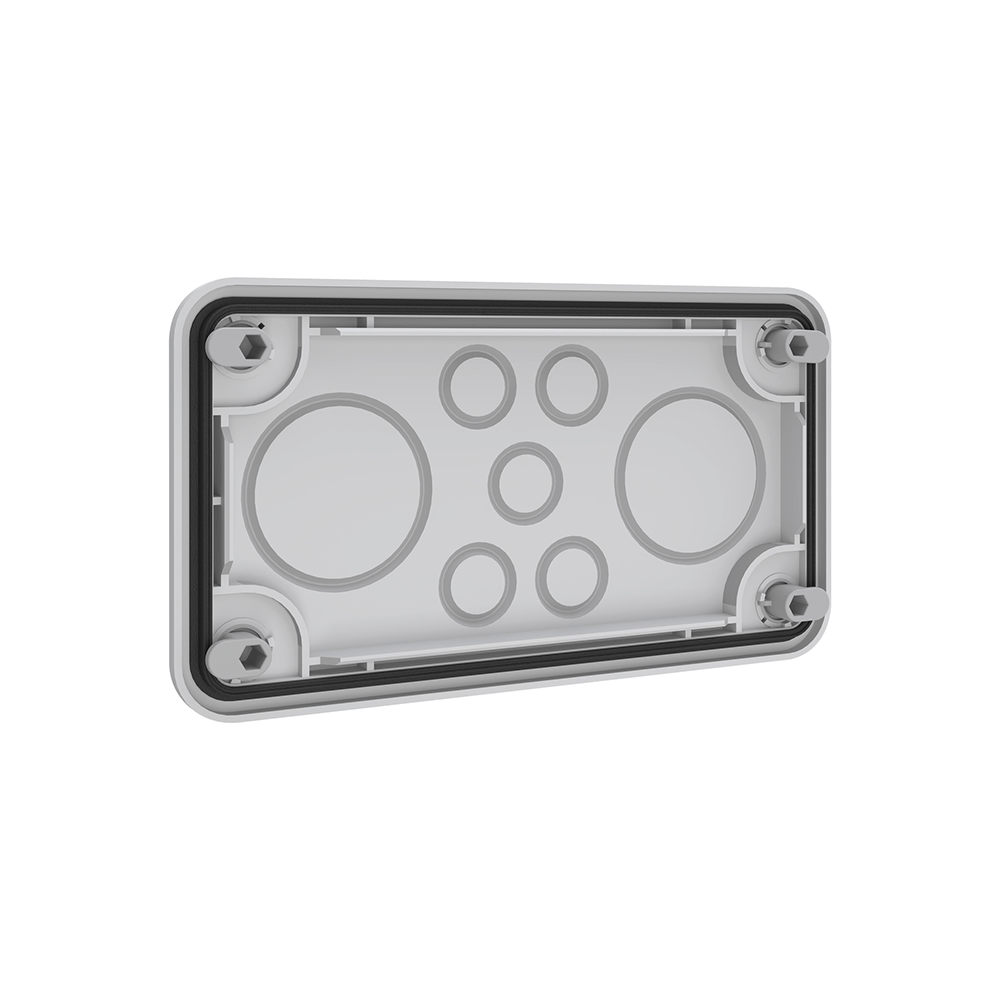 PrismaSet XL flens met membraan 2xM50 5xM20 