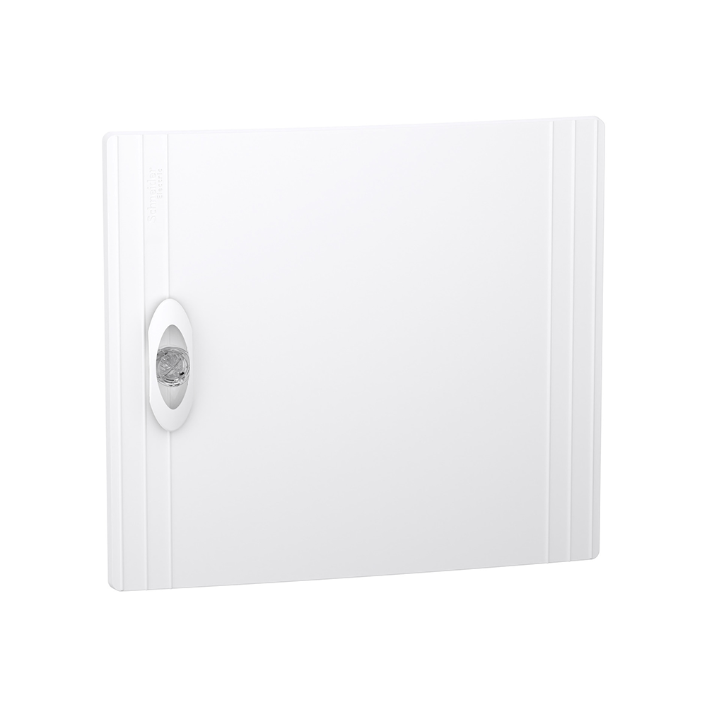 PrismaSeT XS blinde witte deur voor verdeler 1x13 modules