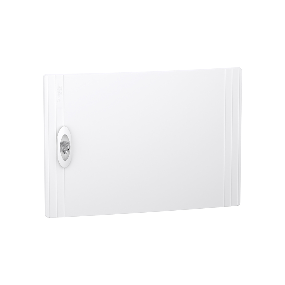 PrismaSeT XS blinde witte deur voor verdeler 1x18 modules