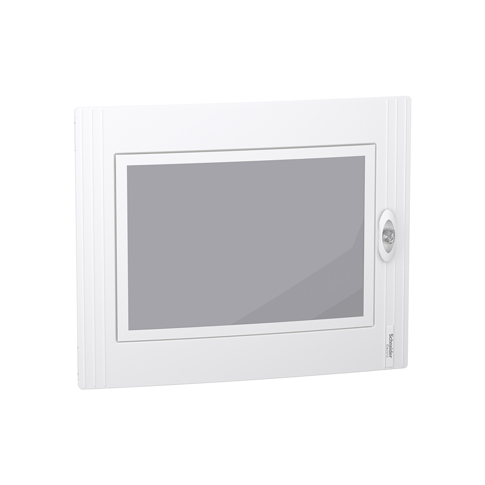 PrismaSeT XS transparante deur  voor verdeler 2x24 modules