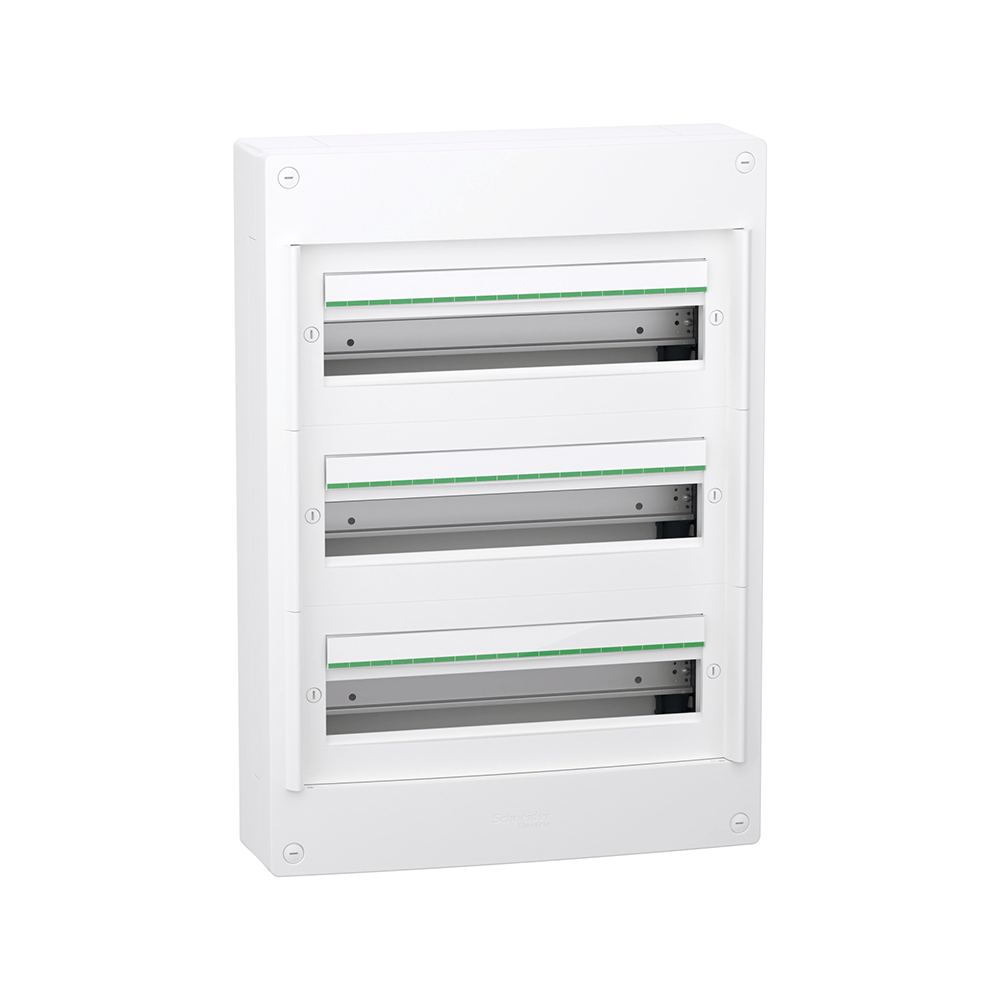 PrismaSeT XS 54 modules verdeler 3x18 modules + 1 aardingsblok zonder deur