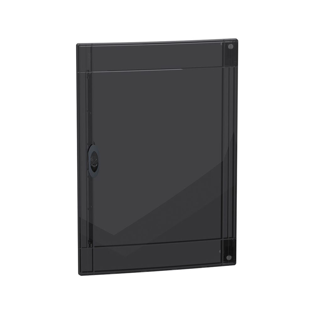 PrismaSeT XS transparante deur smoked voor verdeler 3x18 modules