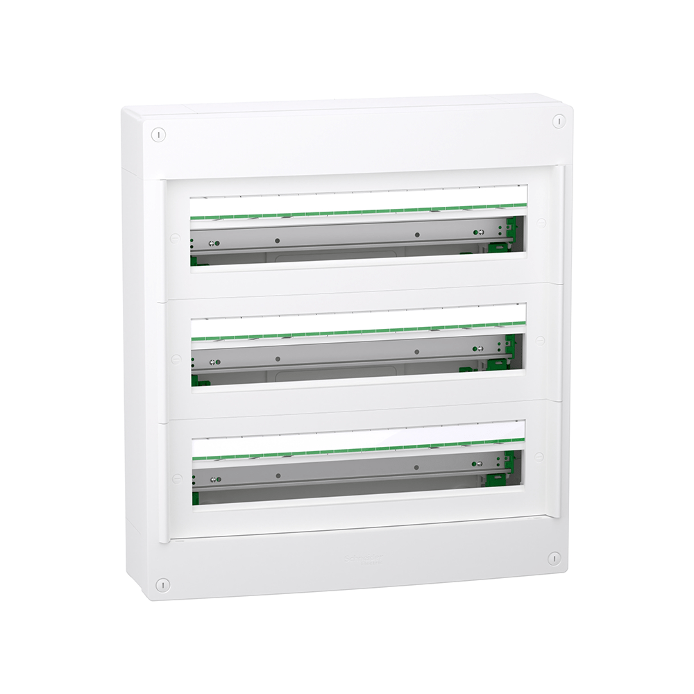 PrismaSeT XS 72 modules verdeler 3x24 modules + 1 aardingsblok zonder deur