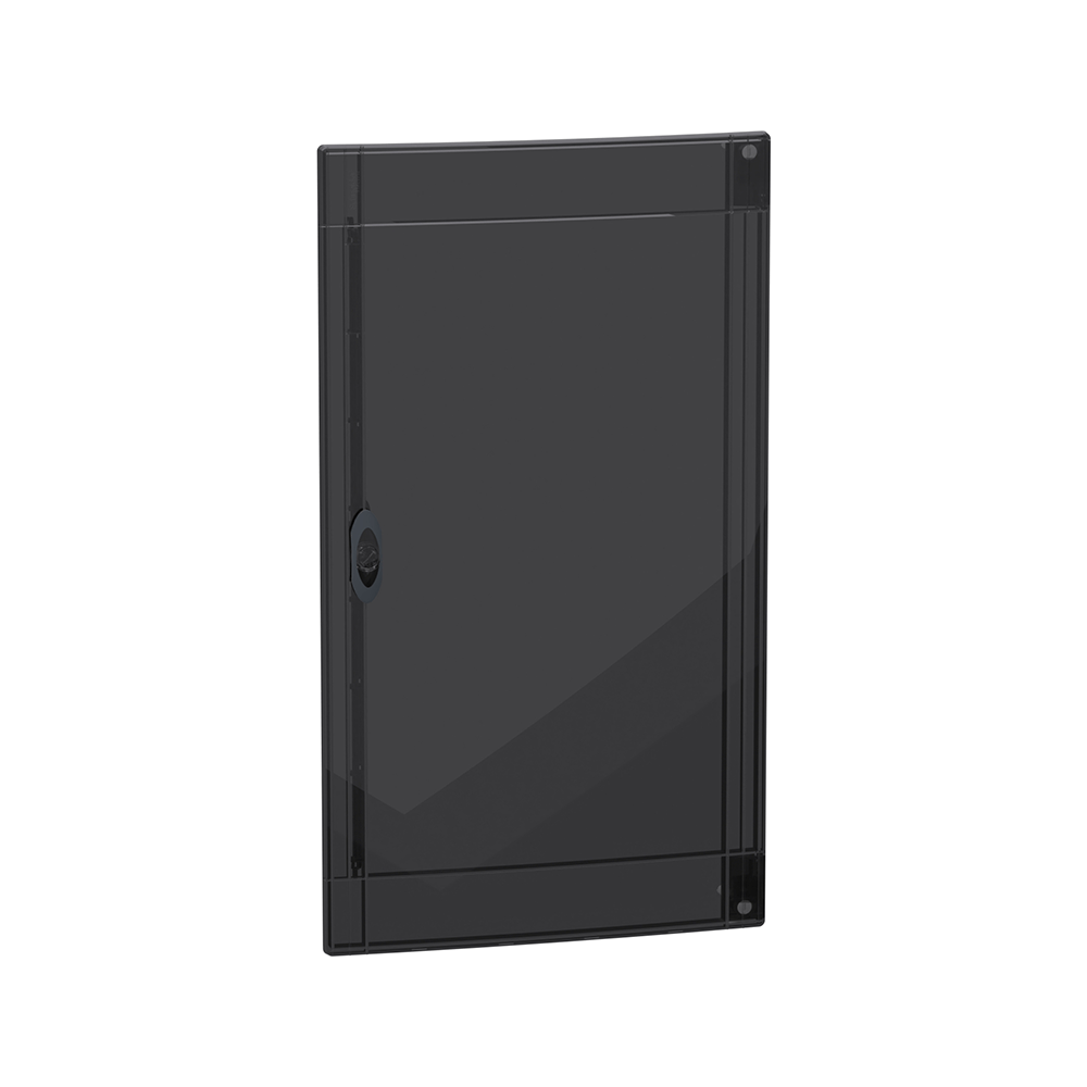 PrismaSeT XS transparante deur voor verdeler 4x18 modules