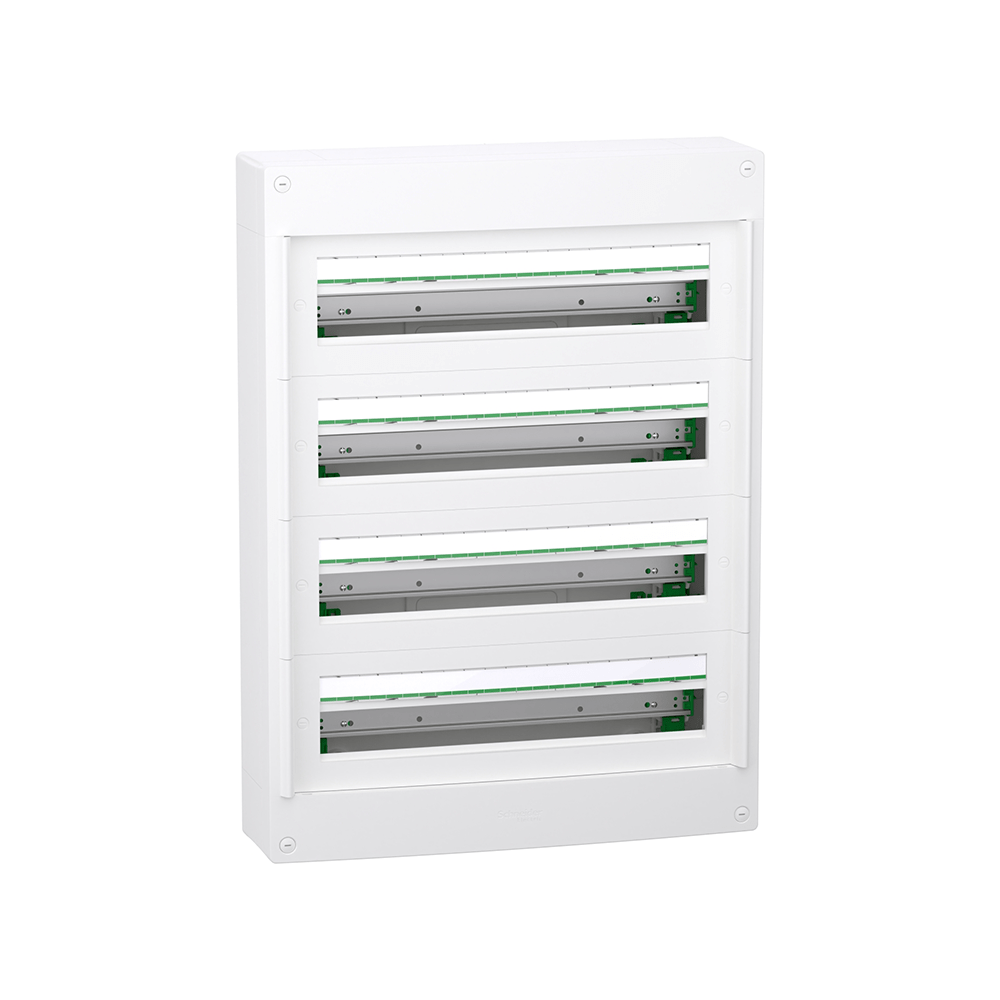 PrismaSeT XS 96 modules verdeler 4x24 modules + 1 aardingsblok zonder deur